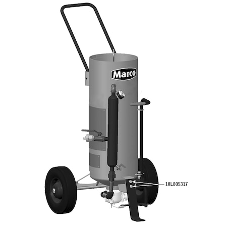 Marco 3/8-24 x 1" Grade 5 Bolt 10L805317